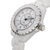 5013L杨幂手表 时尚陶瓷情侣手表 韩版女士白色手表陶瓷表(黑色女款)第2张高清大图