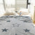 丹杰 珊瑚绒毯子床上用毛毯春秋法兰绒法莱绒床单沙发午睡毯铺床宿舍单人盖毯(五角星蓝)第5张高清大图