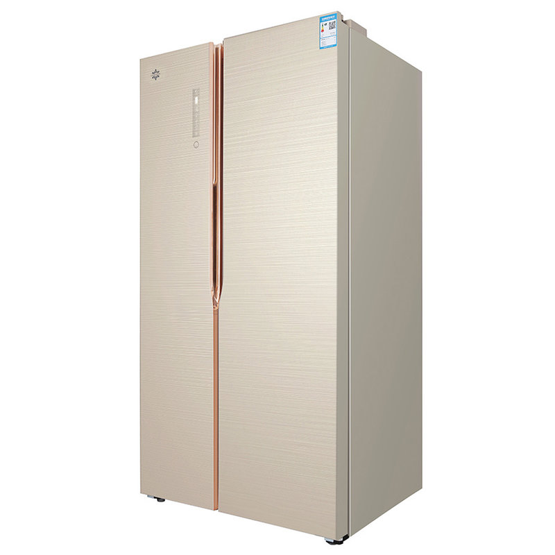 晶弘kinghomebcd630wpdg1630升对开门电冰箱节能保鲜极光金