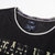阿玛尼Armani男士纯棉短袖T恤男装圆领印花半袖t恤90848(黑色 L)第3张高清大图