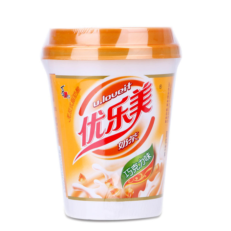 喜之郎优乐美奶茶80g香滑奶茶杯装巧克力
