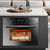 美的Midea TQN36TXJ-SA嵌入式蒸烤一体机蒸烤箱二合一电蒸箱家用 黑色第3张高清大图