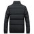 传奇保冬季上衣青年韩版短款潮流帅气加厚男士外套M-4XL8228(黑色 4XL)第3张高清大图