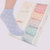 [5双装]内慧 夏季新款纯棉可爱女士隐形袜船袜棉袜 WZ5007(蝴蝶结)第3张高清大图