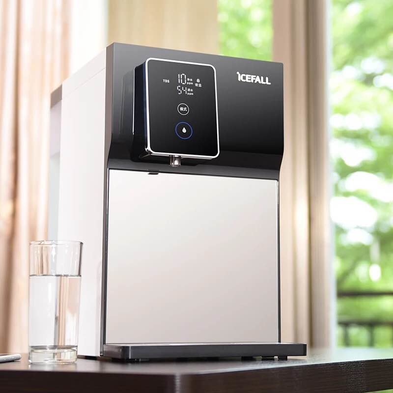 icefall冰瀑反渗透净水器家用智能免安装台式即热直饮ro净水机无wifi