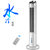 海尔FZY8611空调扇家用制冷电扇小型静音水冷风机塔式无叶风扇空调电风扇(白色)第3张高清大图