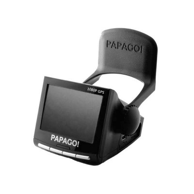 PAPAGO! P2测速行车记录器（2.4寸）120度广角 1080P高清