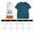 NEW BOLUNE/新百伦纯棉短袖t恤男2021夏季新款男士体恤圆领(湖蓝 L)第3张高清大图