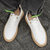 BEBEERU2021春季新款男士板鞋低帮休闲小白鞋潮流男鞋系带韩版鞋子男  SXPB01(白色 40)第2张高清大图
