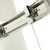 箭牌卫浴（arrow） 整体淋浴房弧扇形玻璃浴室定制简易淋浴房 整体淋浴房(不锈钢淋浴房AEO6B1102)第5张高清大图