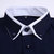 传奇保罗格子短袖衬衫男商务休闲正装2021夏季新款纯棉半袖衬衣（M-5XL）DCZ2306(金色 L)第5张高清大图