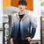 男士外套2021新款潮流秋季韩版帅气运动上衣青年ins夹克(皮红色 M)第3张高清大图