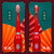 充电式声波震动电动牙刷套装XQ-705（标配）天生一对2支套装+精美礼盒+礼袋(红色)第3张高清大图