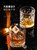 家用威士忌杯子北欧古典洋酒品鉴杯玻璃水晶个性伏特加果酒啤酒杯(波浪杯 320ML 买一送一（共2只)第4张高清大图