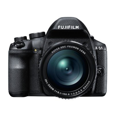 富士（FUJIFILM）X-S1数码相机（黑色）复古造型 引领风尚 看到的是外形 看不到的是内涵 1200万像素  26倍光学变焦 3寸46万像素液晶屏 24MM广角)