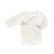 emimi 爱米米 日本制造婴儿衣服纯棉短款上衣和尚服 0-3个月(新生儿（0-3个月） 黄色小米星短款)第5张高清大图