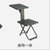 俊采云JCYER2制式营具便携式写字椅多功能折叠凳户外应急折叠椅（单位：把）(默认)第4张高清大图