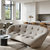 北欧写意沙发家具ligneroset弧形沙发布艺意式设计师客厅轻奢简约双人沙发(绿色)第4张高清大图