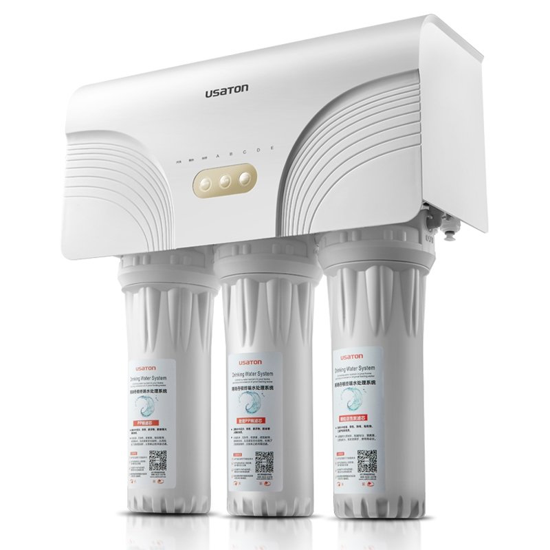 阿诗丹顿usaton净水器usr10150g双出水反渗透净水器五级过滤即虑即饮