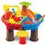 【彼优比】夏日沙滩溪水玩具沙滩桌玩具沙子史莱姆DIY操作台玩具(方形小树 沙滩桌)第4张高清大图