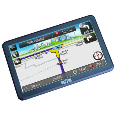 神行者Z30 GPS导航仪（7英寸高清黑色/内置8G/正版双图/终身免费升级/三年质保）