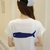 娇维安 夏季韩版体血衫 圆领短袖女士T恤 宽松印花图案女式t恤 女(白色 XL)第4张高清大图