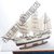 俄罗斯光荣号80cm 欧式大号木质帆船模型摆件模型地中海船摆设(100cm 默认版本)第5张高清大图