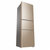 Haier海尔 三开门冰箱 冷藏软冷冻静音BCD-206STPP 金色小型家用三门电冰箱(棕色 206L)第2张高清大图
