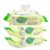 GL格朗湿巾婴儿手口湿巾纸80抽3包装宝宝湿纸巾儿童专用纸巾带盖240张(淡黄色 默认值（请修改）)第4张高清大图