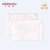 小米米minimoto儿童乳胶枕套棉枕头套柔软吸汗(粉蓝 0-2岁)第5张高清大图