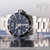 浪琴(Longines)瑞士手表 康卡斯系列自动机械运动防水钢带男表(L3.742.4.96.6蓝盘41mm)第3张高清大图