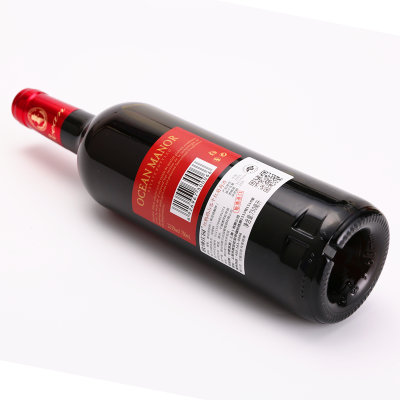 法国原酒进口红酒红鹦鹉干红葡萄酒国产(单只装)