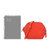 蔻驰 COACH 奢侈品 女士专柜款皮革几何单肩斜挎包中号红色 141 B4EMK(红色)第2张高清大图