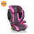 斯迪姆/SIDM儿童安全座椅阳光超人带接口(玫瑰紫)第3张高清大图