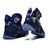 耐克NIKE 全明星战靴 精英高帮气垫圣诞版战靴经典款篮球鞋(宝蓝银)第4张高清大图