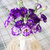 【鲜花猫】洋桔梗鲜花速递每周一花昆明产地直发(紫色 15-20个花头)第2张高清大图