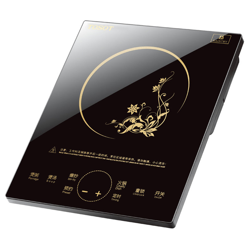 大松tosotgc2172电磁炉2100w四种烹饪功能黑色
