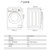 海尔滚筒洗衣机高温杀菌筒自清洁 8公斤 全自动家用大容量(8公斤)第5张高清大图