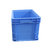 苏识 ZZ001 300*200*150mm可堆式周转箱  ( 颜色：蓝色) 塑料长方形中转物流箱工具储物箱(蓝色 默认)第5张高清大图