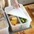 塑料冰箱保鲜盒厨房透明分格带盖水果食品储物盒密封配料收纳盒子(独立带盖款（1个） 默认)第3张高清大图