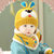韩国婴儿帽子秋冬季0-3-6-12个月男女宝宝帽子儿童毛线帽围巾保暖套装0-1-2-3岁(玫红色)第3张高清大图