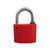 苏识 30mm梅花塑钢锁（计价单位：把）颜色：红色(红色 默认)第2张高清大图