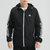 Adidas阿迪达斯男装新款户外运动休闲服连帽保暖时尚夹克外套GF3962(黑色 M)第7张高清大图