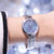 天梭(TISSOT)瑞士手表 弗拉明戈系列小巧简约钢带石英女表T094.210.11.111.00(蓝盘银钢带)第3张高清大图