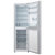 美的(Midea)BCD-261WGM 261升L双门冰箱(印象白)玻璃面板美观易清洁第2张高清大图