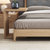 A家 家具 床 现代单人实木框架床简约双人床时尚卧室家具1.5米1.8米高箱储物 单床 框架床(1500mm*2000m(床+床垫 1.5*2米框架床)第5张高清大图