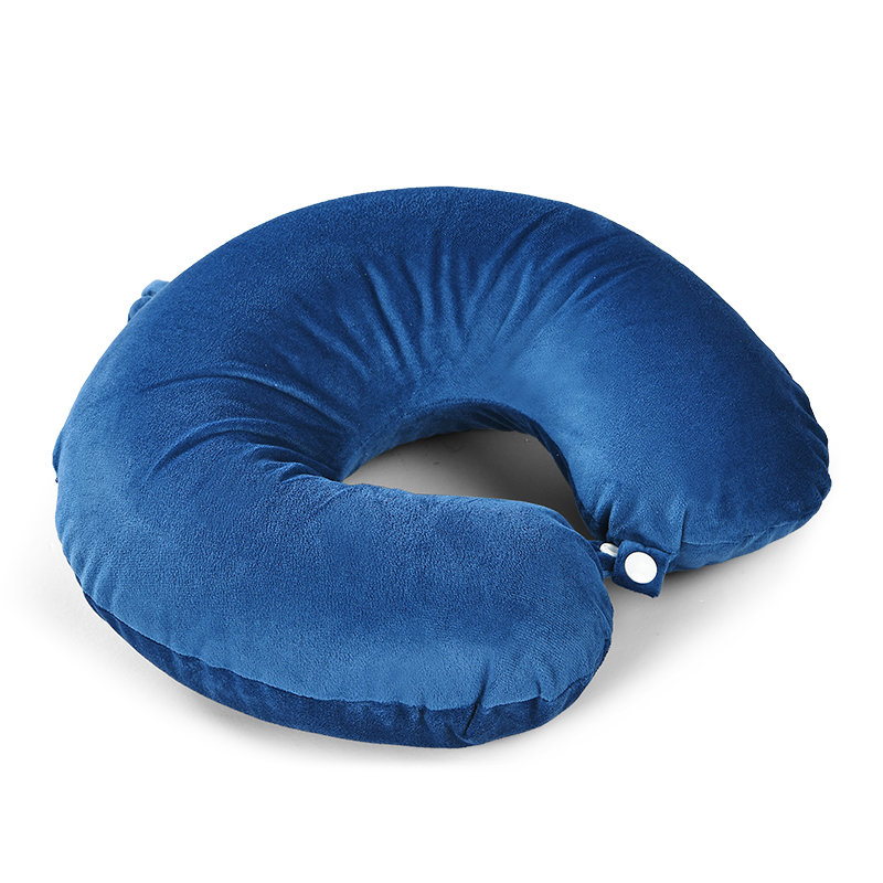 乳胶保健u型枕办公室午趴睡护脖枕旅行车用护颈椎枕u形枕飞机靠枕默认