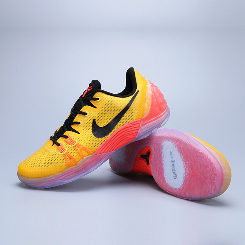 nike/耐克篮球鞋男鞋2016毒液5代战靴男子运动鞋透气球鞋815757(黑红