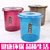 创简坊加厚大号创意水桶塑料家用储水桶欧式带盖提水桶加厚小形桶小水桶(小号灰色15L)第5张高清大图
