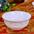 陶瓷面碗6英寸骨瓷泡面汤碗具陶瓷饭碗套装4只 太阳岛(四件套)第5张高清大图